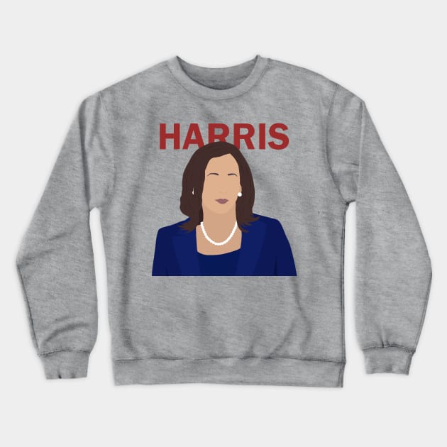 Kamala Harris Crewneck Sweatshirt by valentinahramov